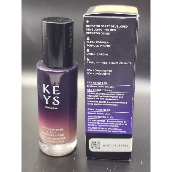 KEYS SOULCARE It's Like Skin 2 in 1 Concealer + Tint  380-C - Picture 2 of 4